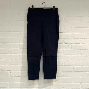 Everlane stretch ponte pant in navy - size 6